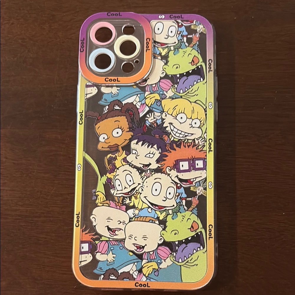 Cartoon Character Phone Case - Multicolor